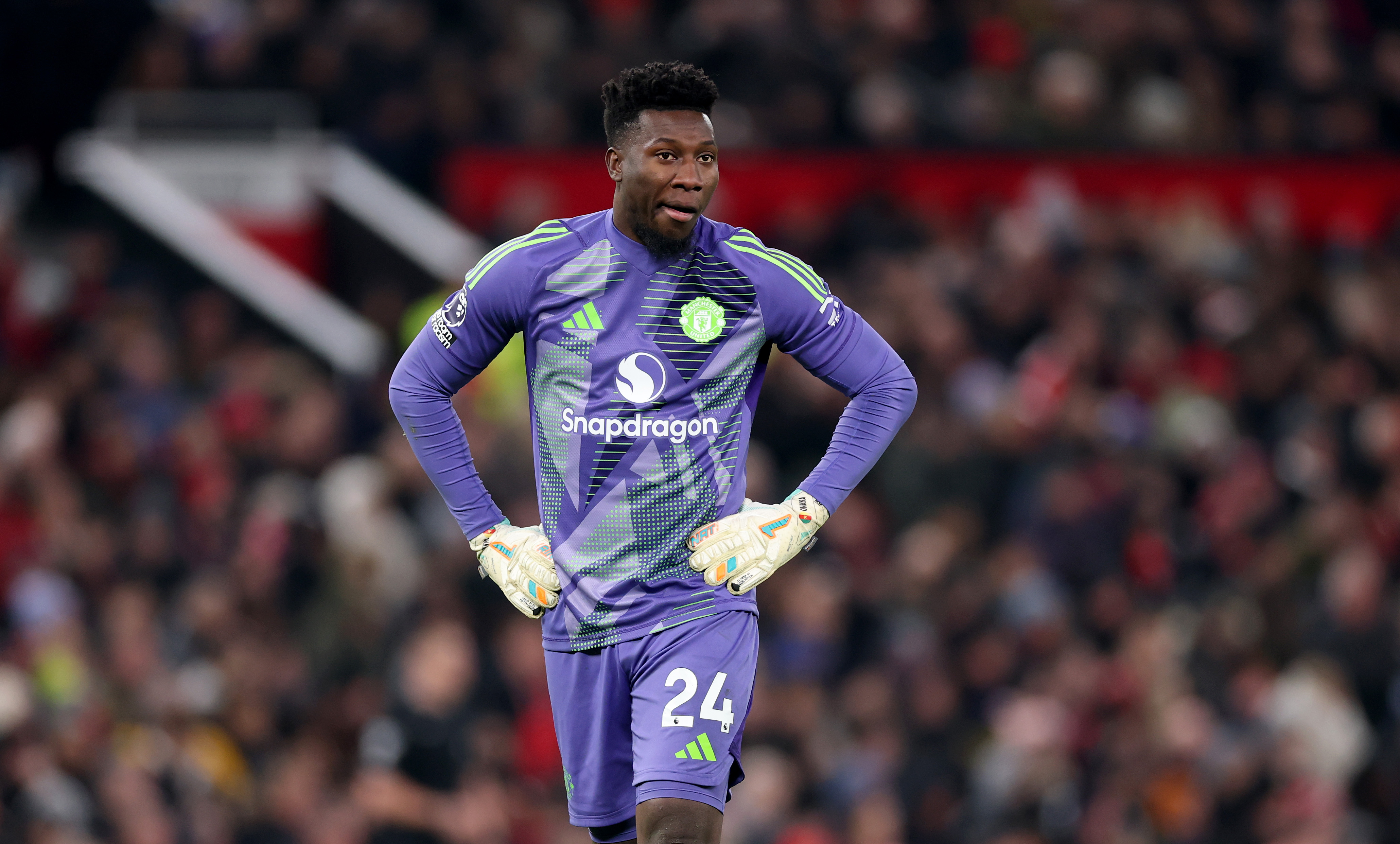 Man Utd goalkeeper Andre Onana