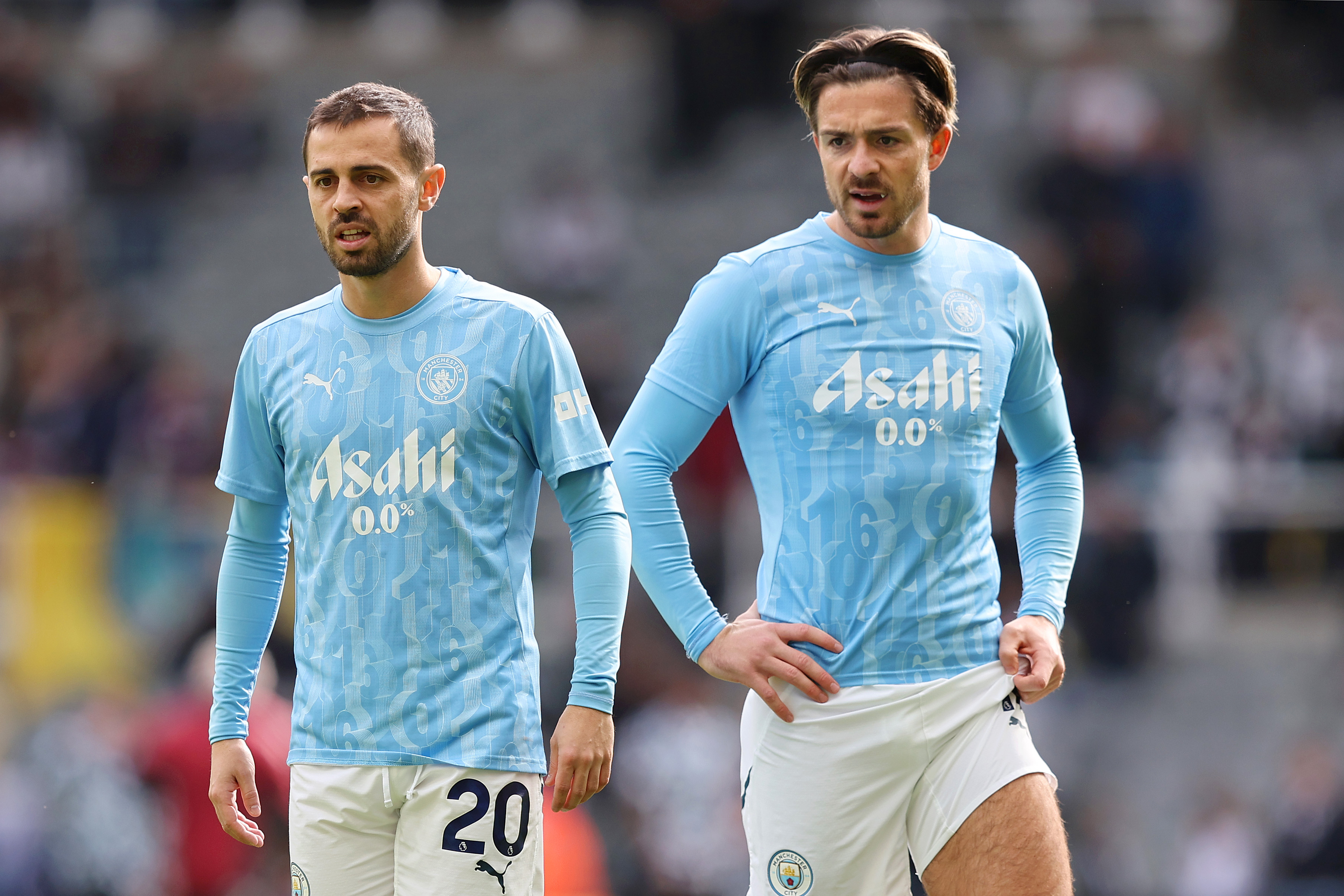 Bernardo Silva and Jack Grealish