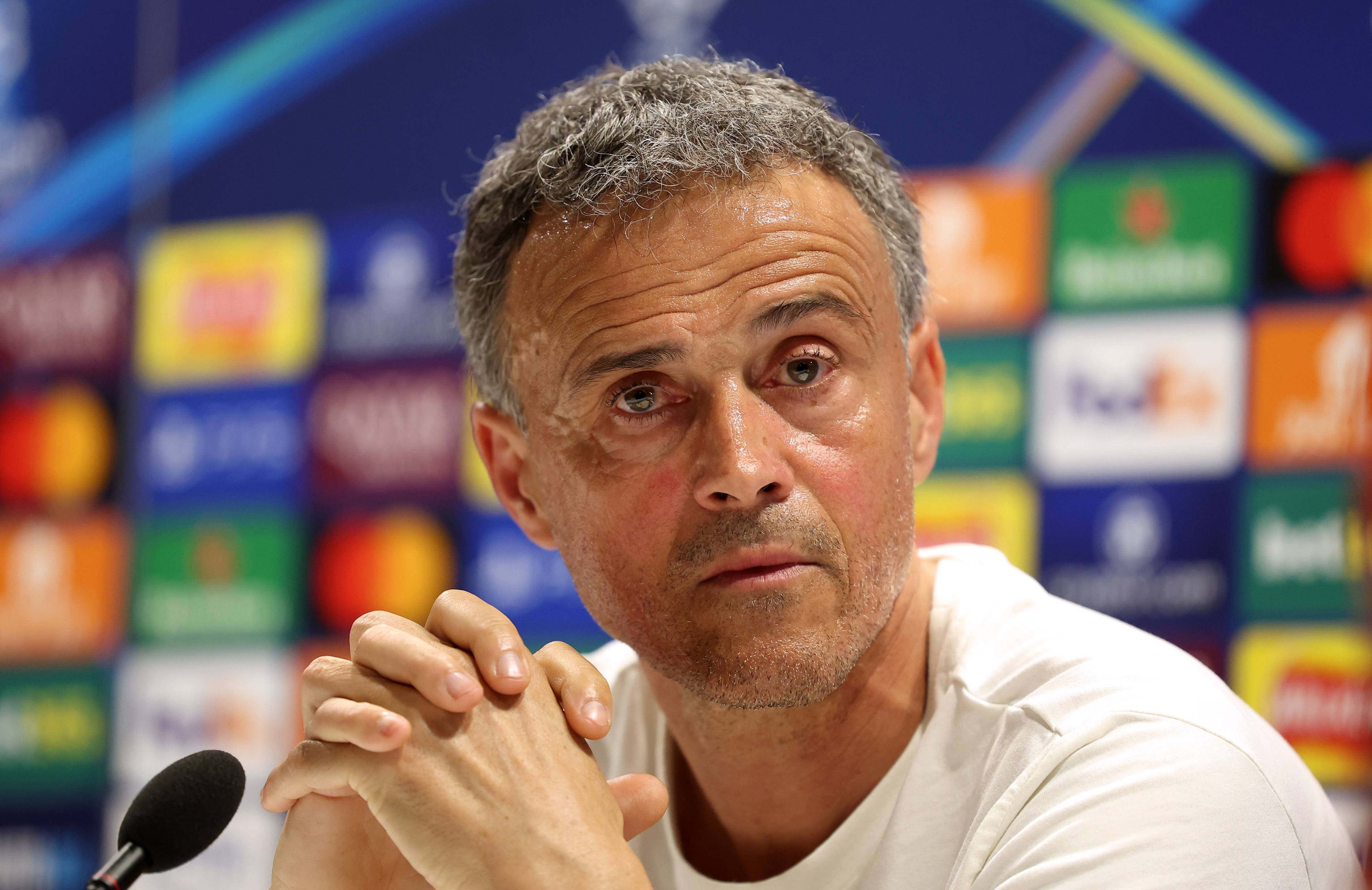 PSG boss Luis Enrique