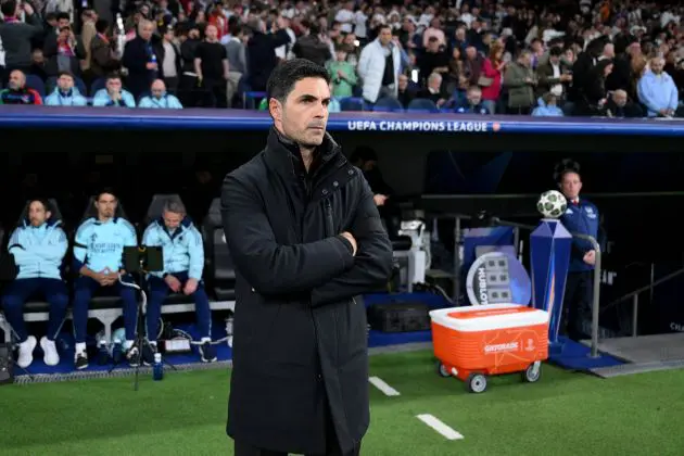 Arsenal boss Mikel Arteta