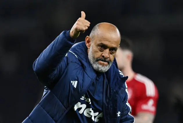 Nottingham Forest boss Nuno Espirito Santo