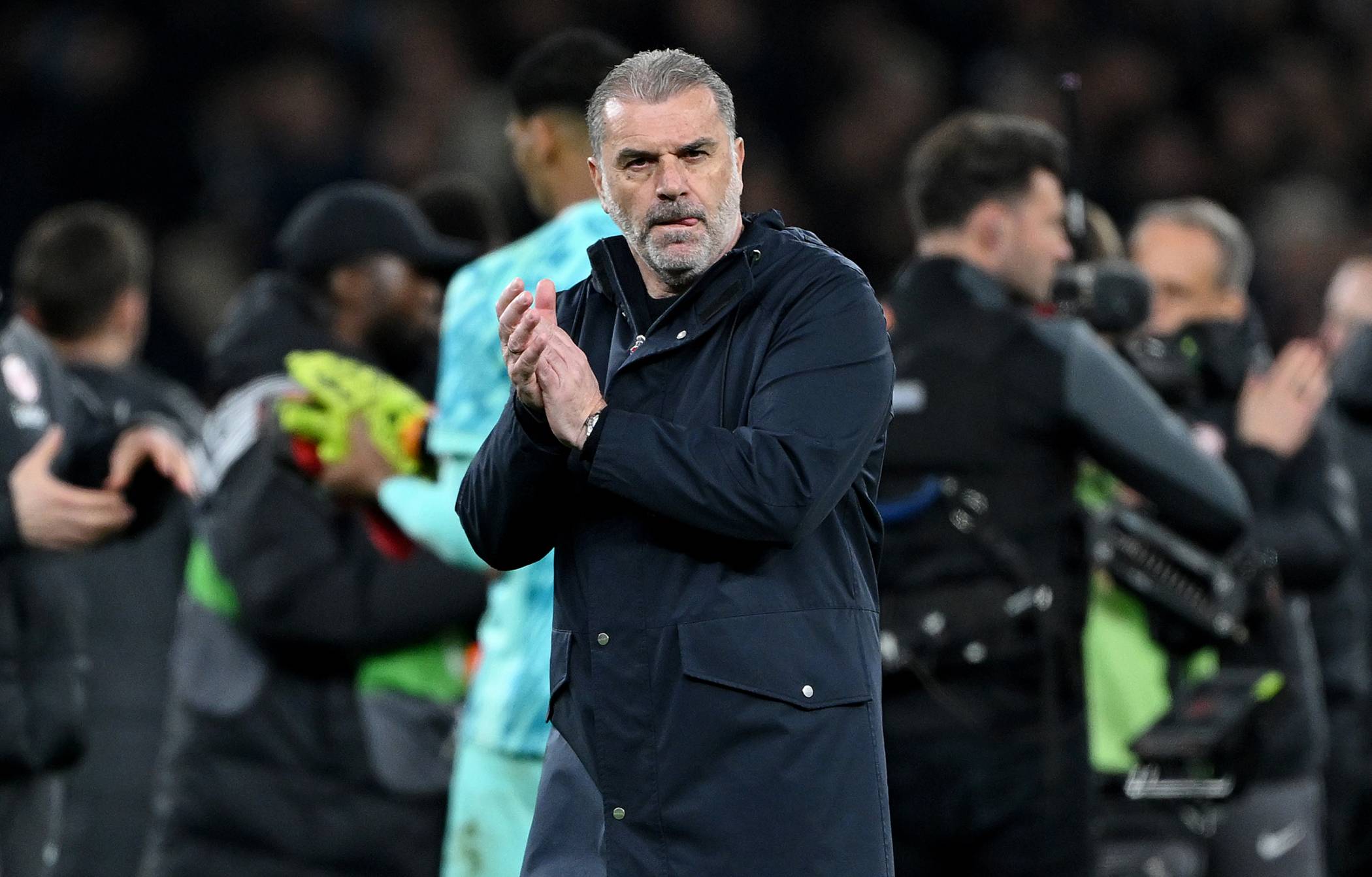 Tottenham boss Ange Postecoglou