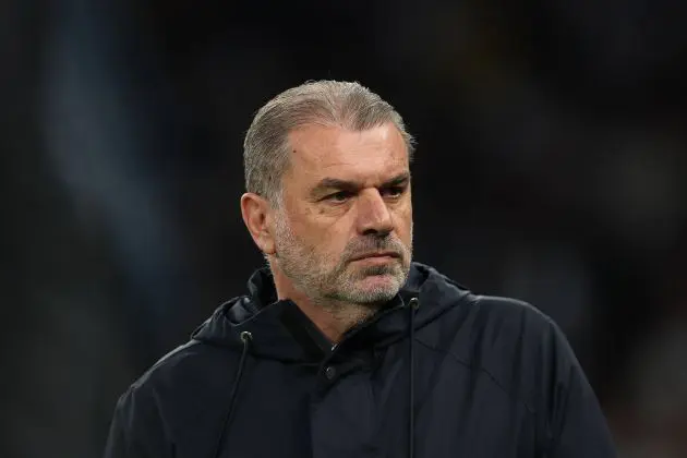 Tottenham boss Ange Postecoglou