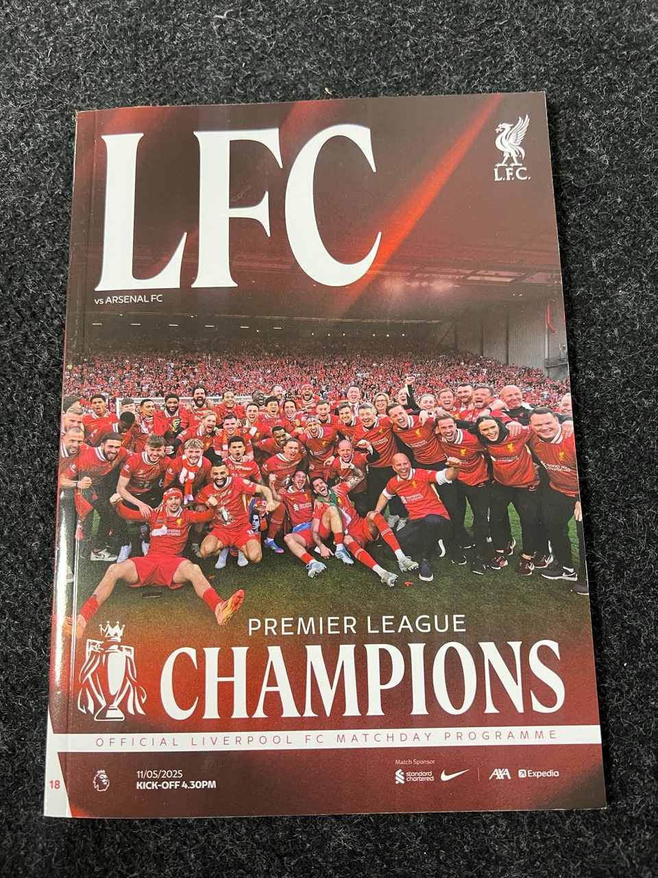 Liverpool v Arsenal LIVE - team news, updates and post-match