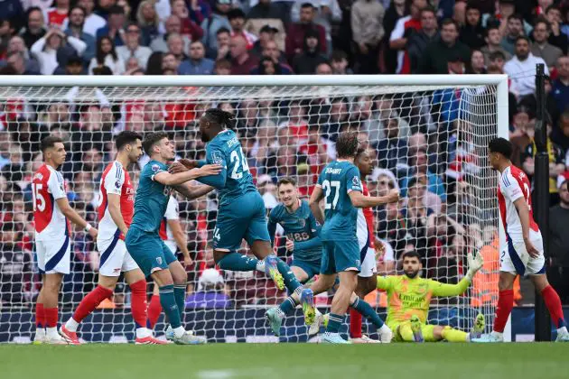 Bournemouth score against Arsenal