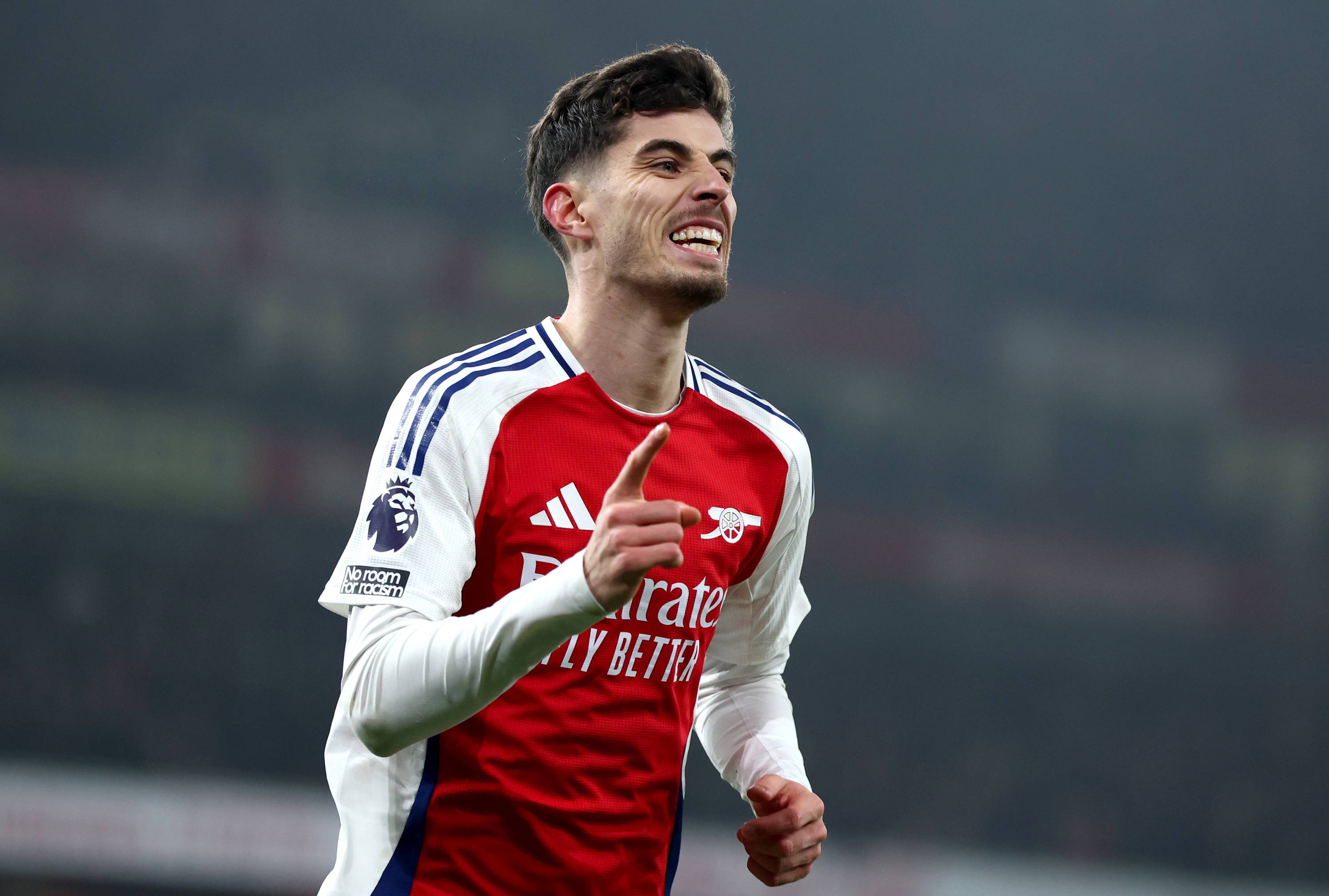 Kai Havertz celebrates for Arsenal