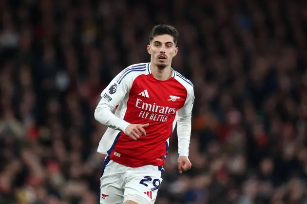 Arsenal forward Kai Havertz