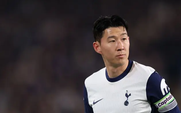 Tottenham forward Heung-min Son