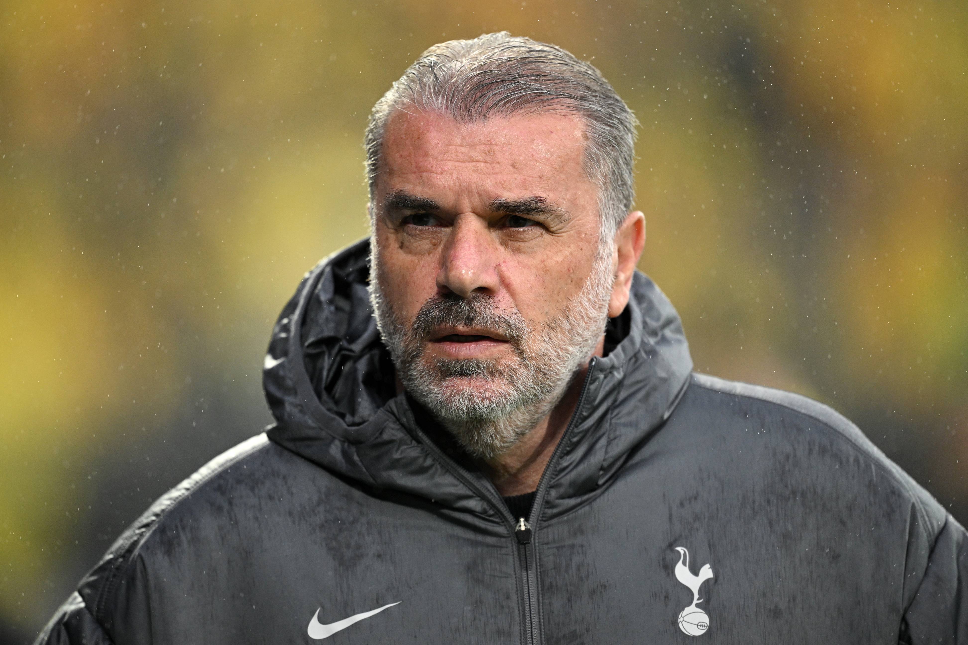 Spurs boss Ange Postecoglou