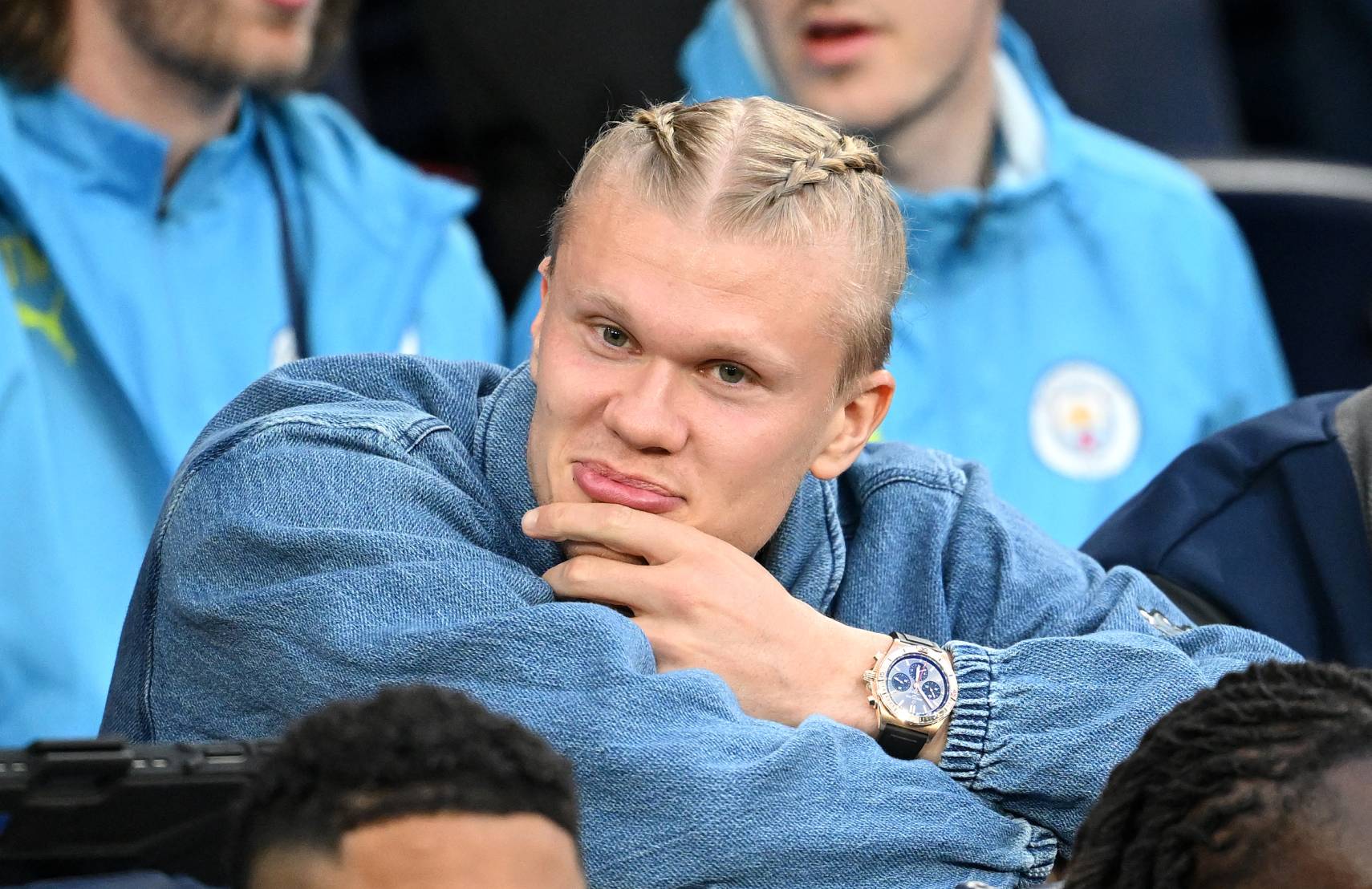 Man City striker Erling Haaland