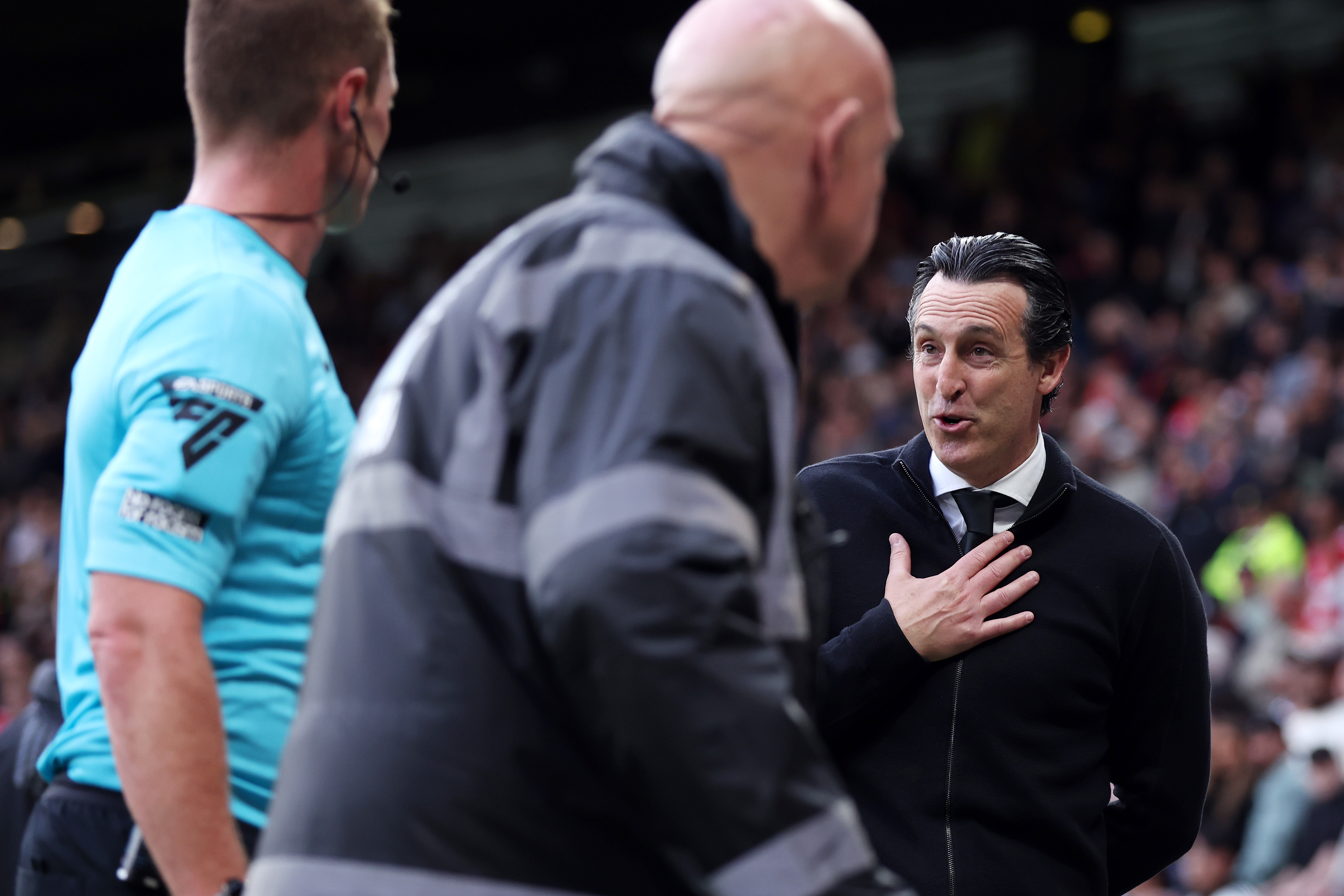 Aston Villa boss Unai Emery