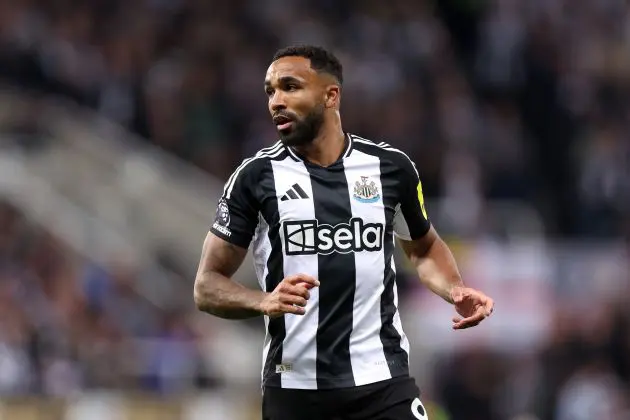 Newcastle striker Callum Wilson