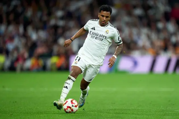 Real Madrid forward Rodrygo