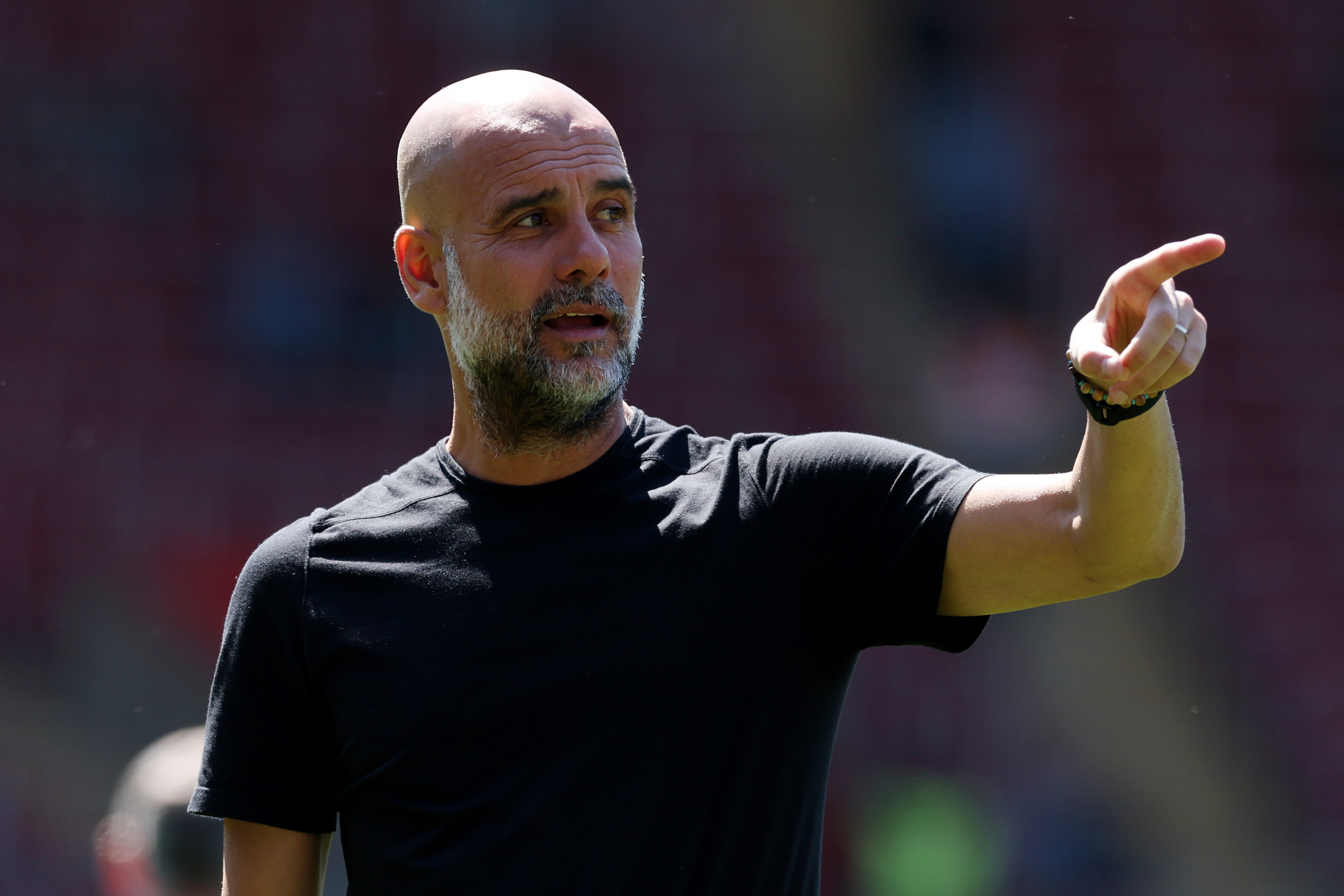 Man City boss Pep Guardiola