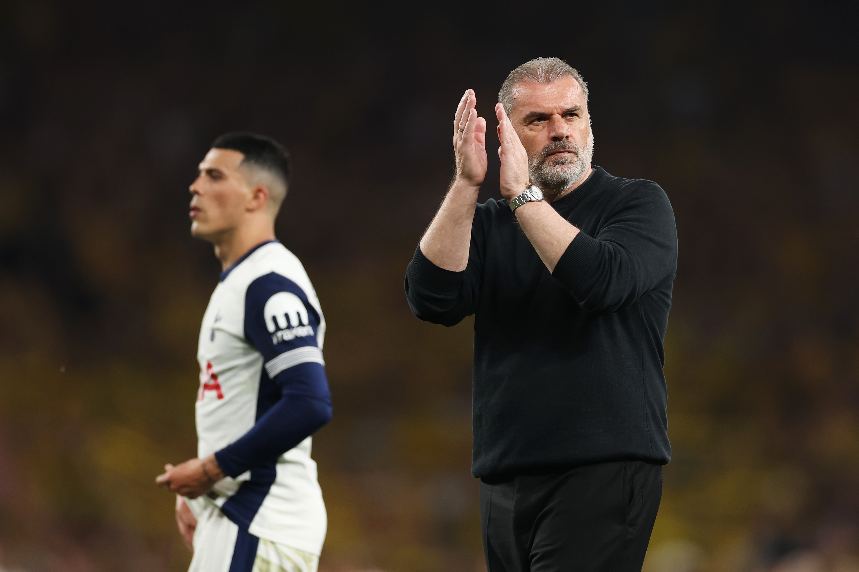 Tottenham boss Ange Postecoglou