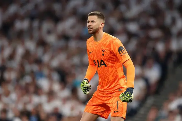 Spurs goalkeeper Vicario