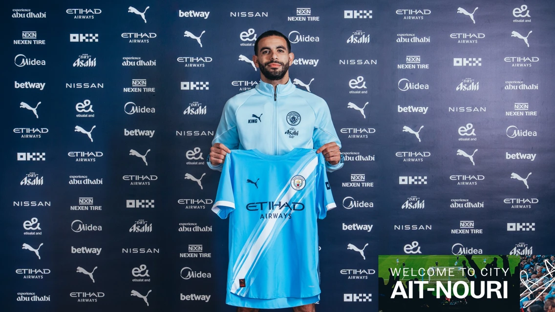 New Man City signing Rayan Ait-Nouri