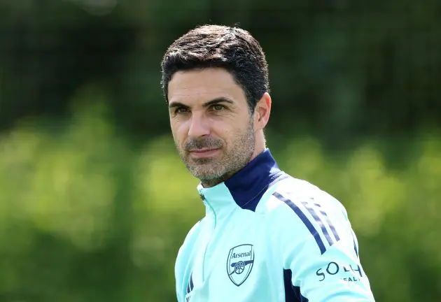 Arsenal boss Mikel Arteta