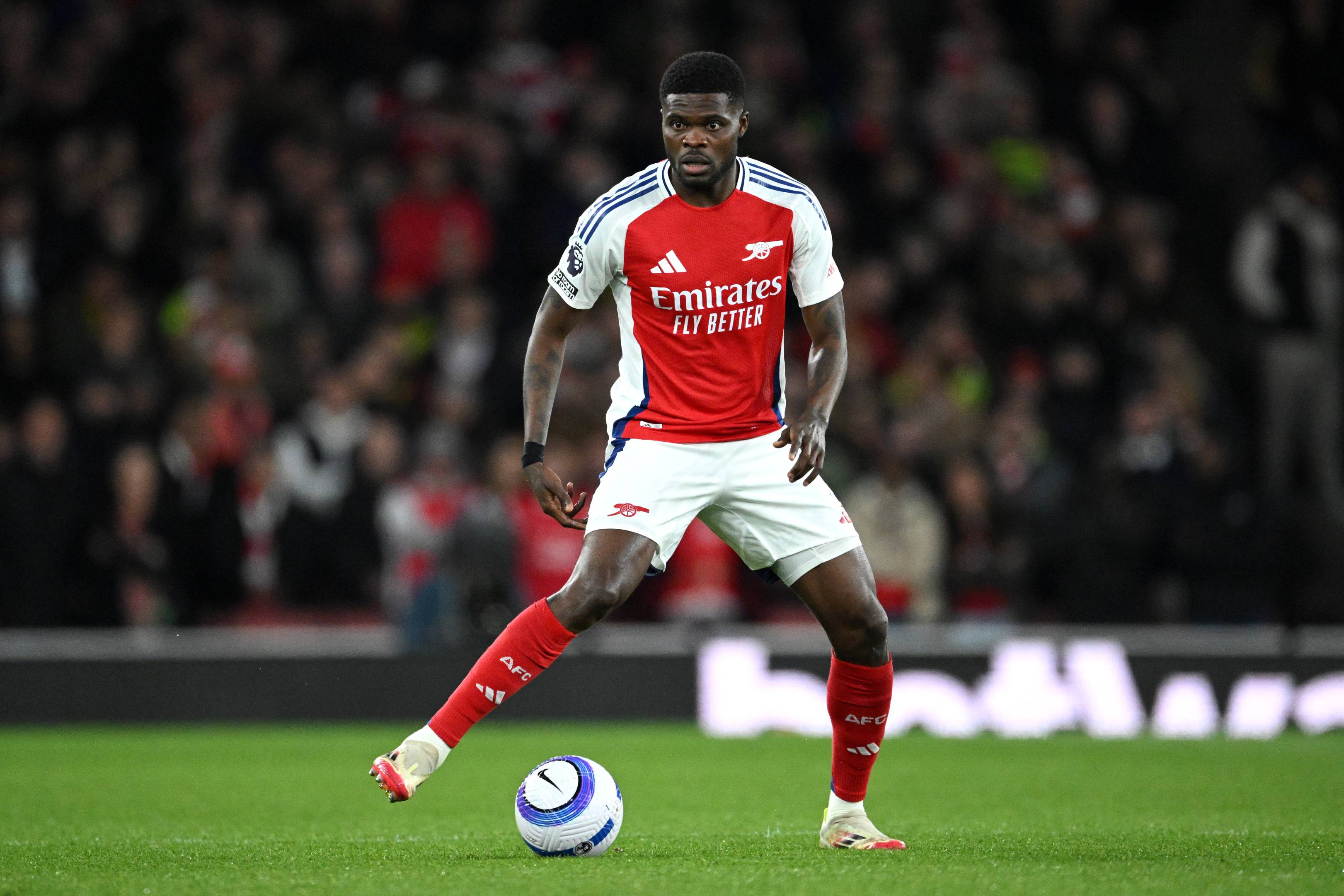 Arsenal midfielder Thomas Partey