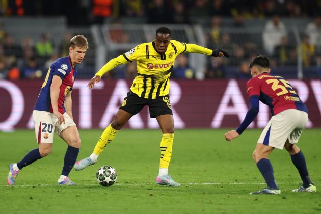 Jamie Gittens of Borussia Dortmund