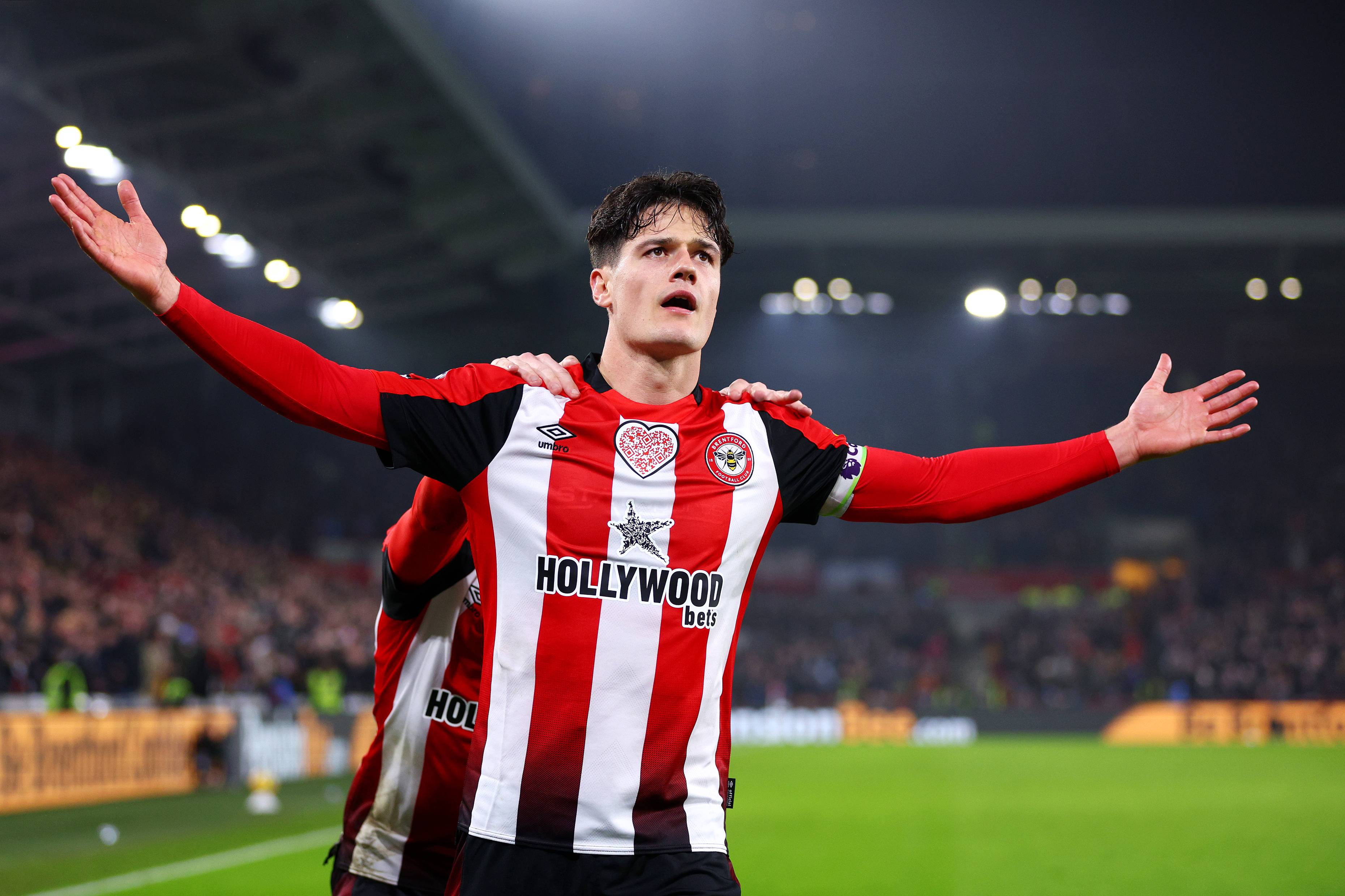 Brentford midfielder Christian Norgaard