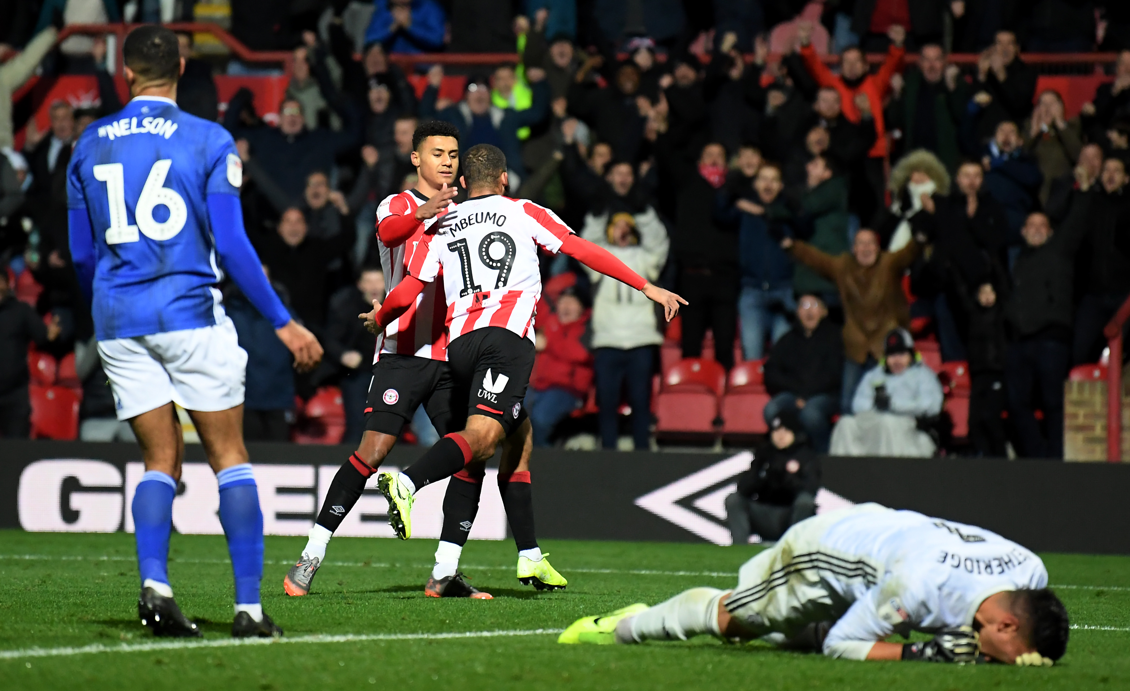 Bryan Mbeumo and Ollie Watkins at Brentford