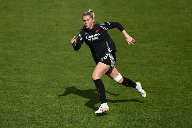 Arsenal striker Alessia Russo