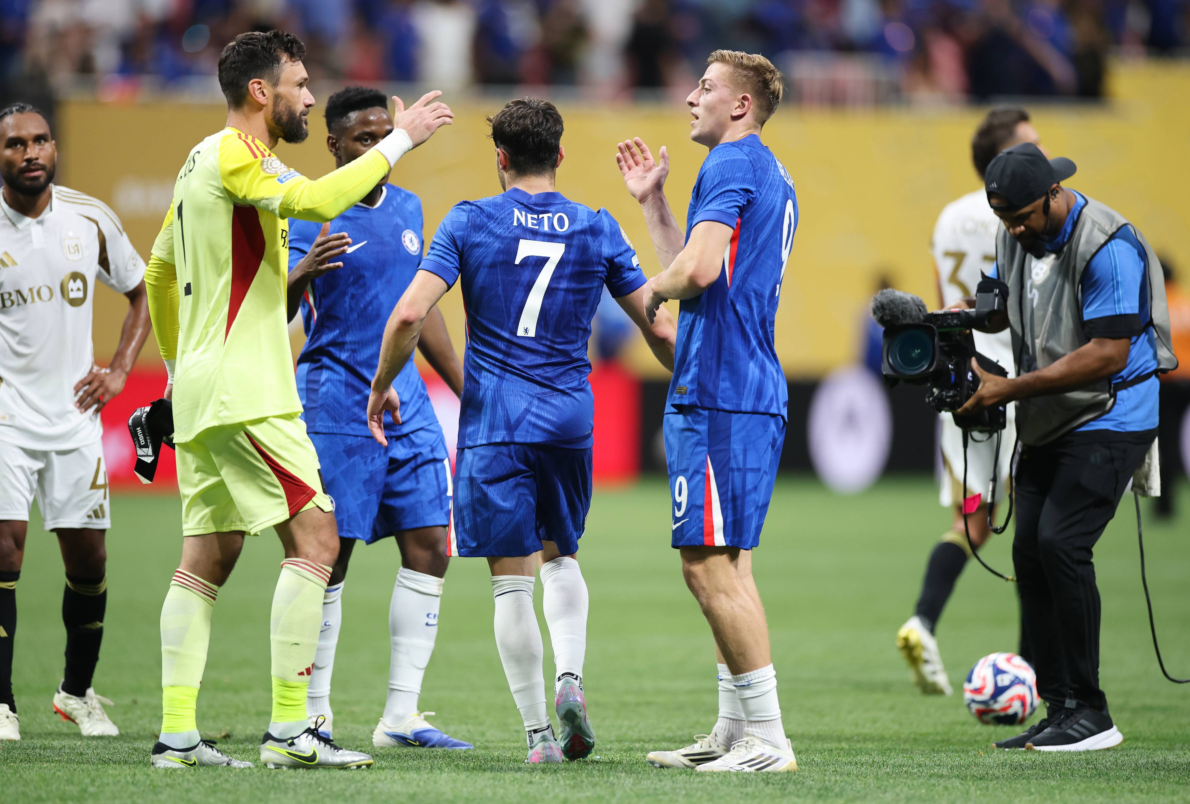 Liam Delap after Chelsea beat LAFC