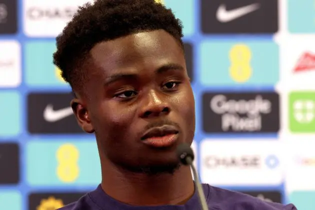 England's Bukayo Saka