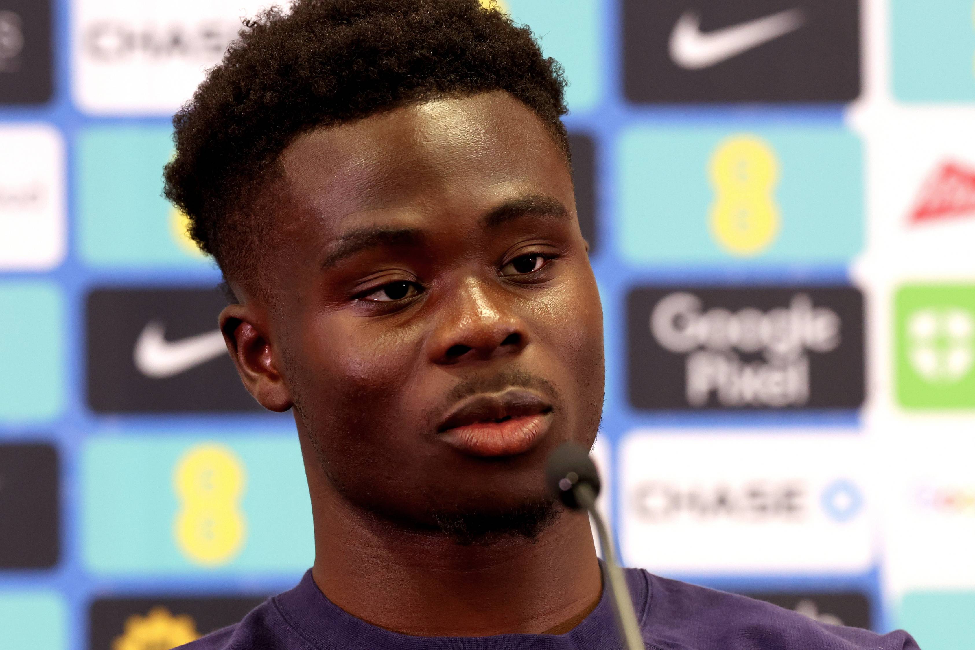 England's Bukayo Saka