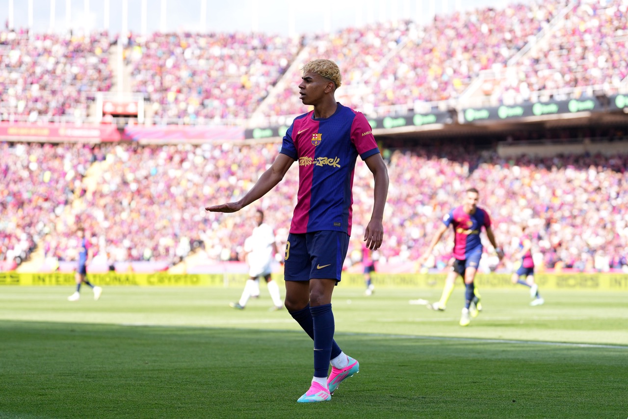 Lamine Yamal of Barcelona