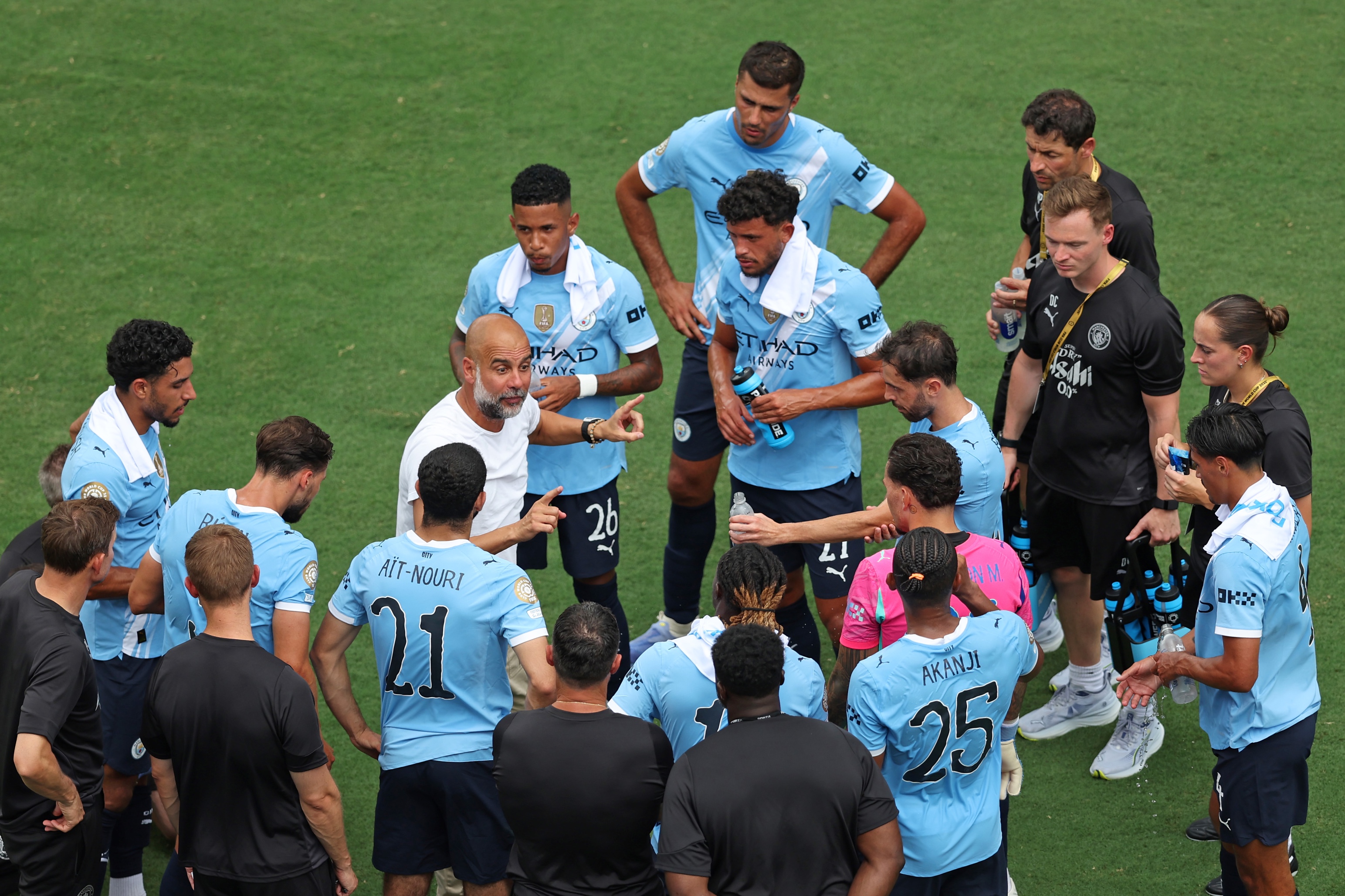 Manchester City at the Club World Cup (Photo by Megan Briggs/Getty Images) via ONE FOOTBALL