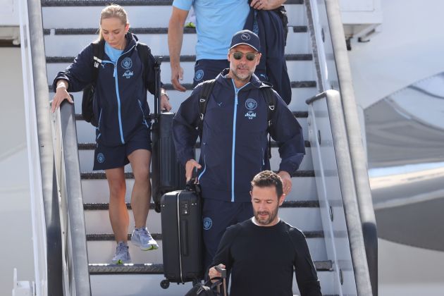 Man City boss Pep Guardiola