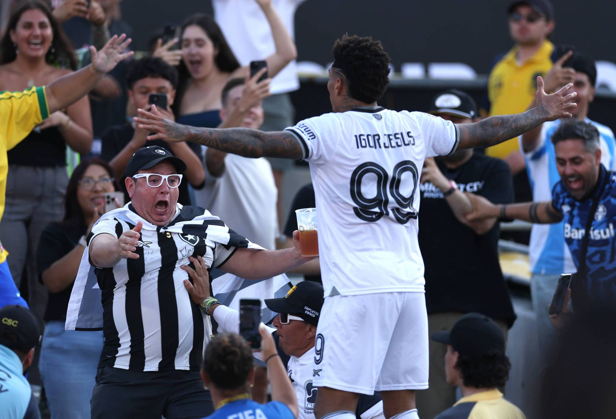 Botafogo striker Igor Jesus