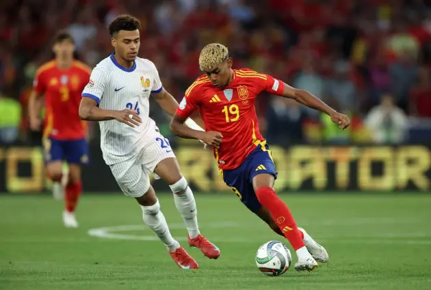 Lamine Yamal against France