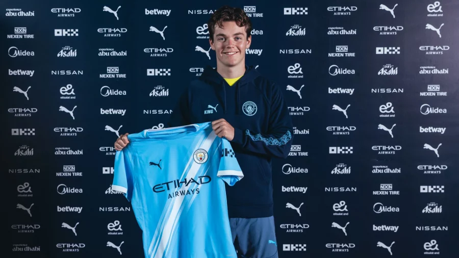 Man City complete signing of 'standout' youngster Nypan