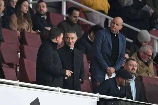 Arsenal sporting director Andrea Berta