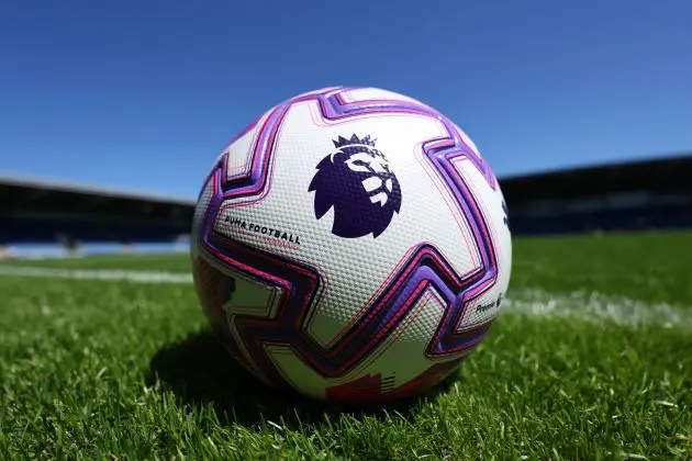 The Premier League ball (Photo by Marc Atkins/Getty Images) via ONE FOOTBALL