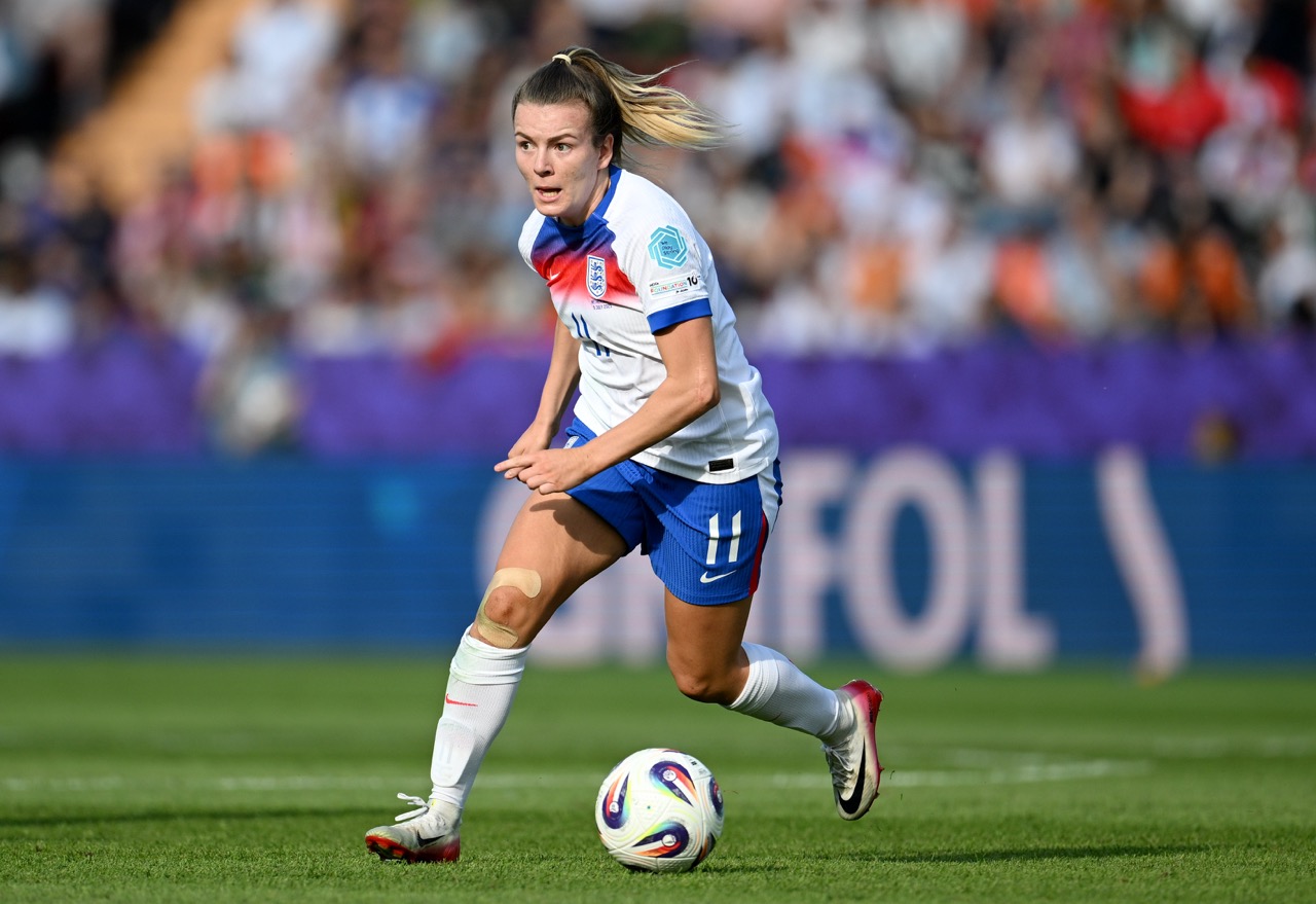 Lauren Hemp is eager to make more history with the Lionesses at Euro 2025 (Photo by Matthias Hangst/Getty Images via OneFootball)