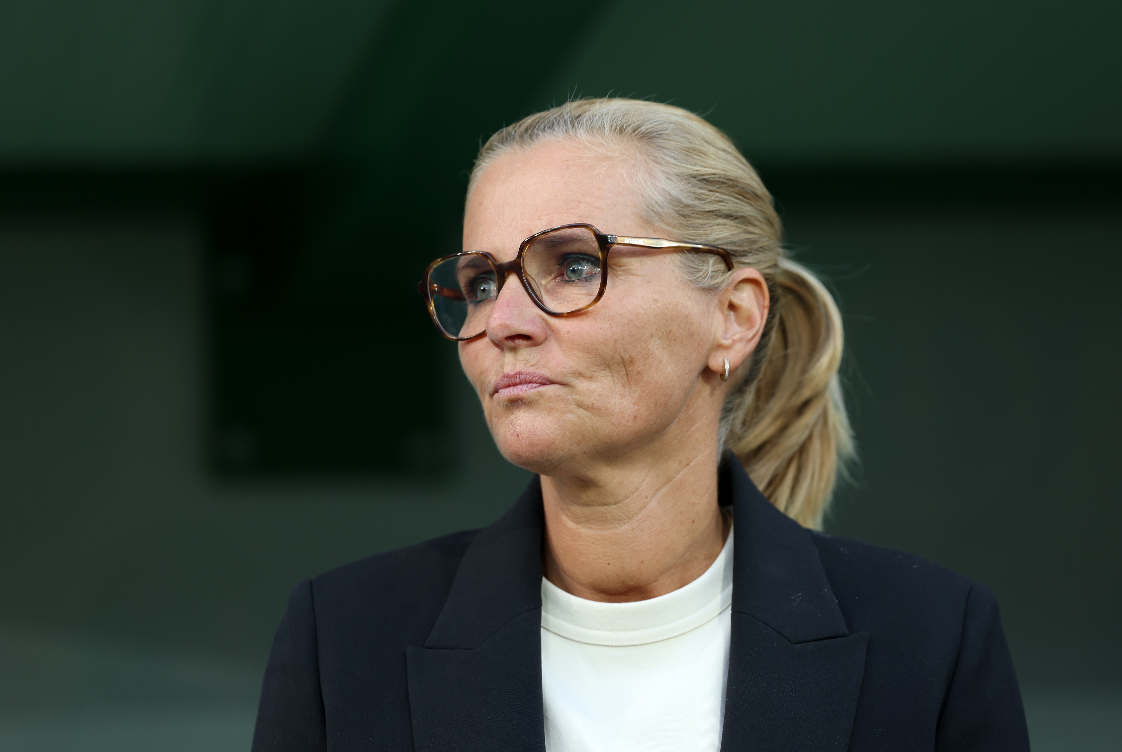 Sarina Wiegman (Photo by Eddie Keogh/Getty Images) via ONE FOOTBALL