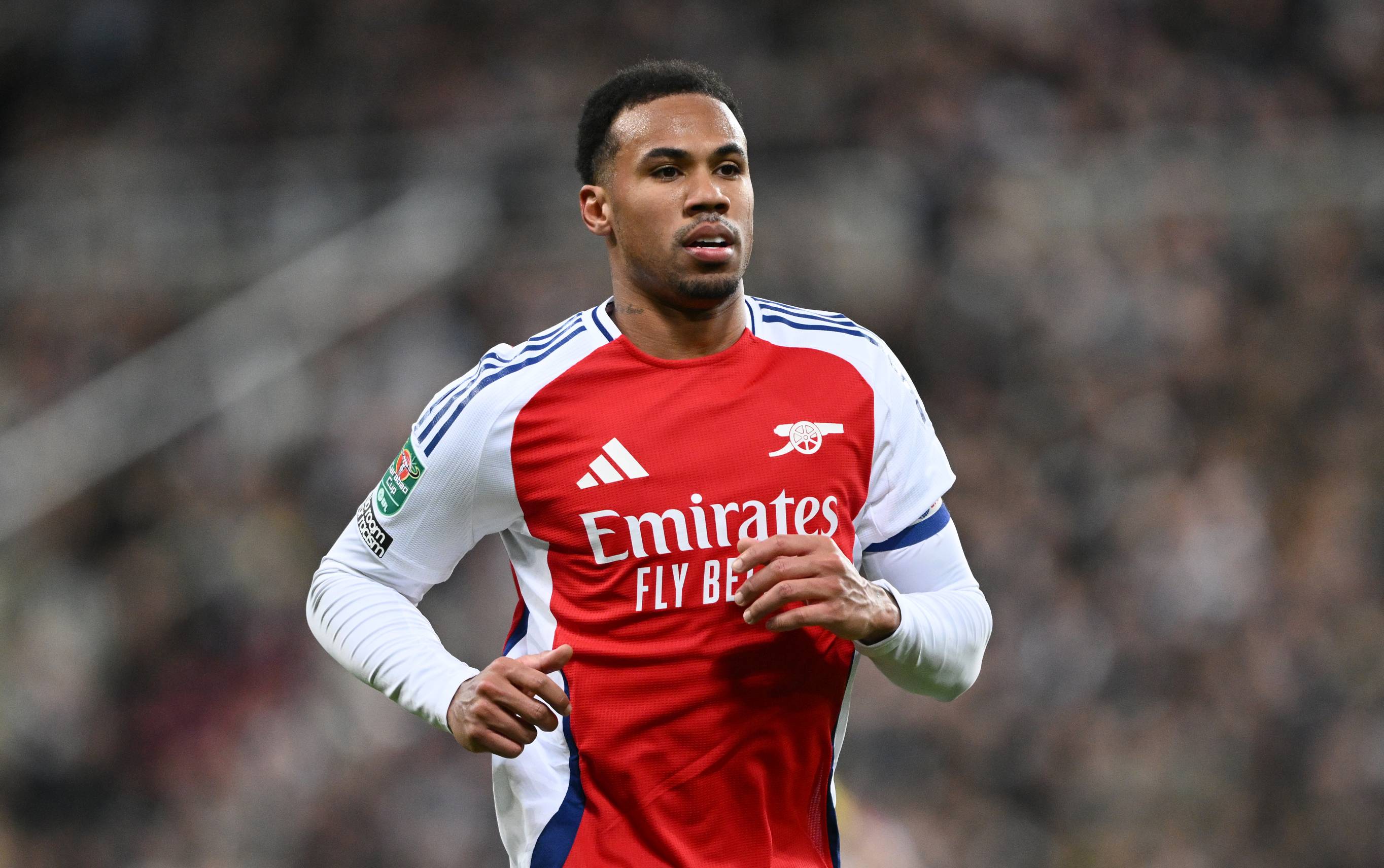 Arsenal defender Gabriel (Photo by Stu Forster/Getty Images) via ONE FOOTBALL