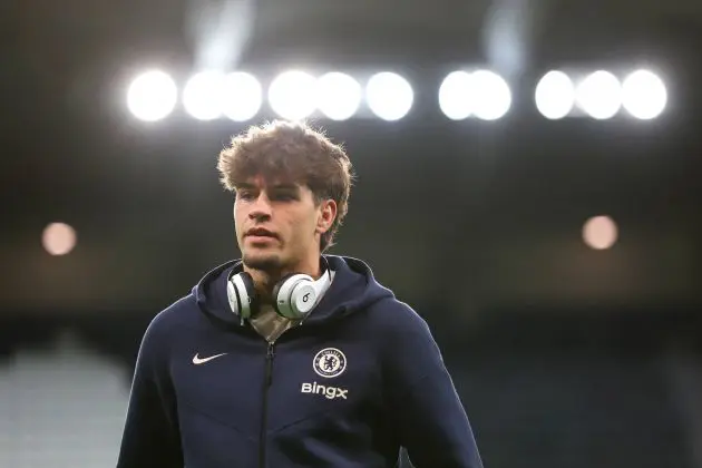 Chelsea striker Marc Guiu