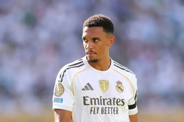 Real Madrid defender Trent Alexander-Arnold