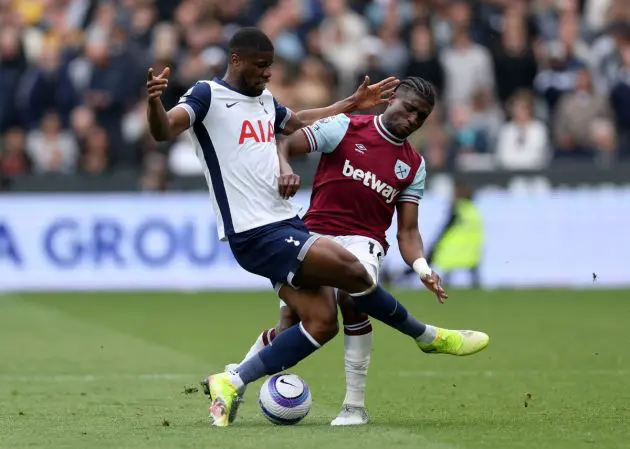 Mohammed Kudus is set to join Spurs. (Photo by Ryan Pierse/Getty Images) via ONE FOOTBALL