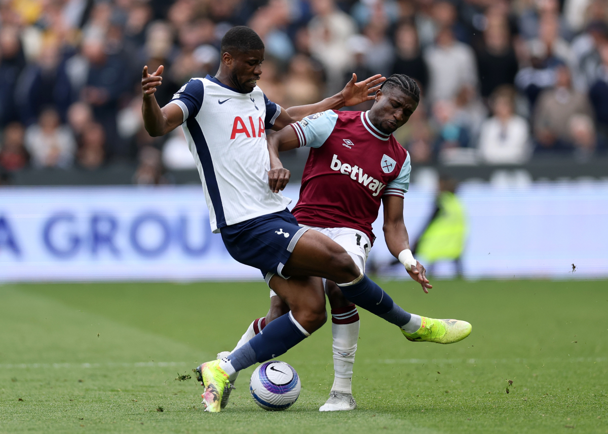 Mohammed Kudus is set to join Spurs. (Photo by Ryan Pierse/Getty Images) via ONE FOOTBALL