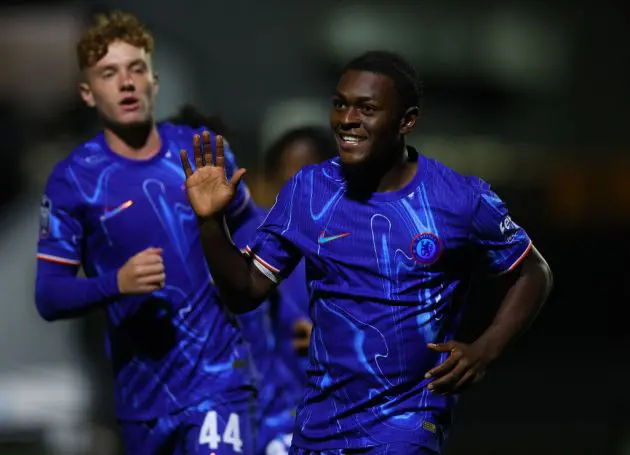 Brodi Hughes (left) has departed Chelsea on loan