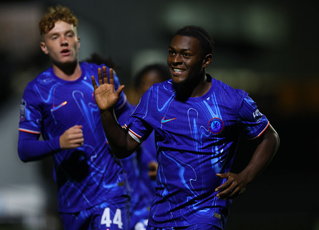 Brodi Hughes (left) has departed Chelsea on loan