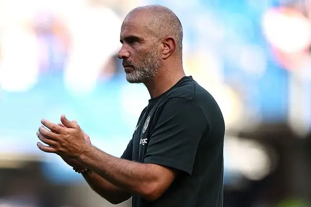 Former Chelsea boss Enzo Maresca