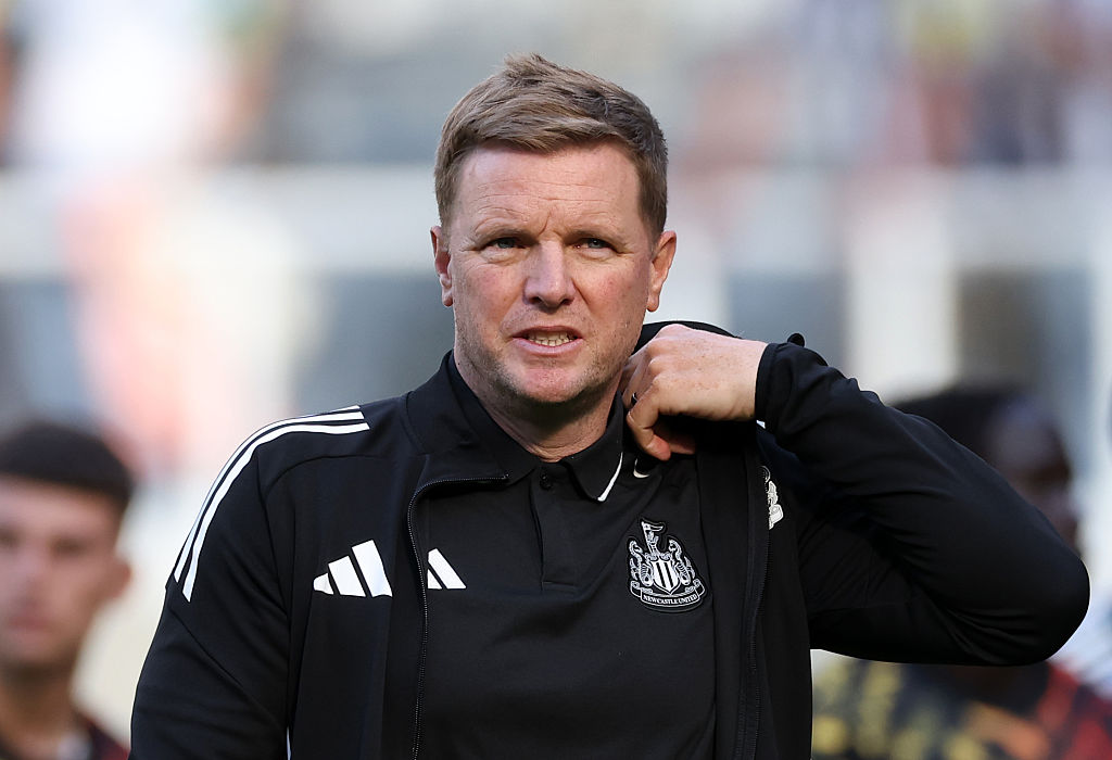 Newcastle boss Eddie Howe