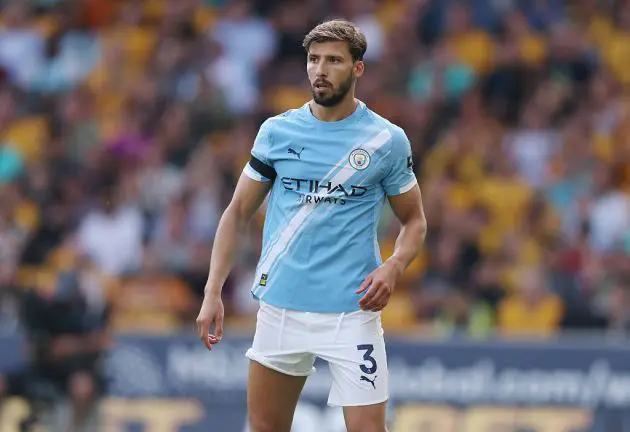 Man City defender Ruben Dias